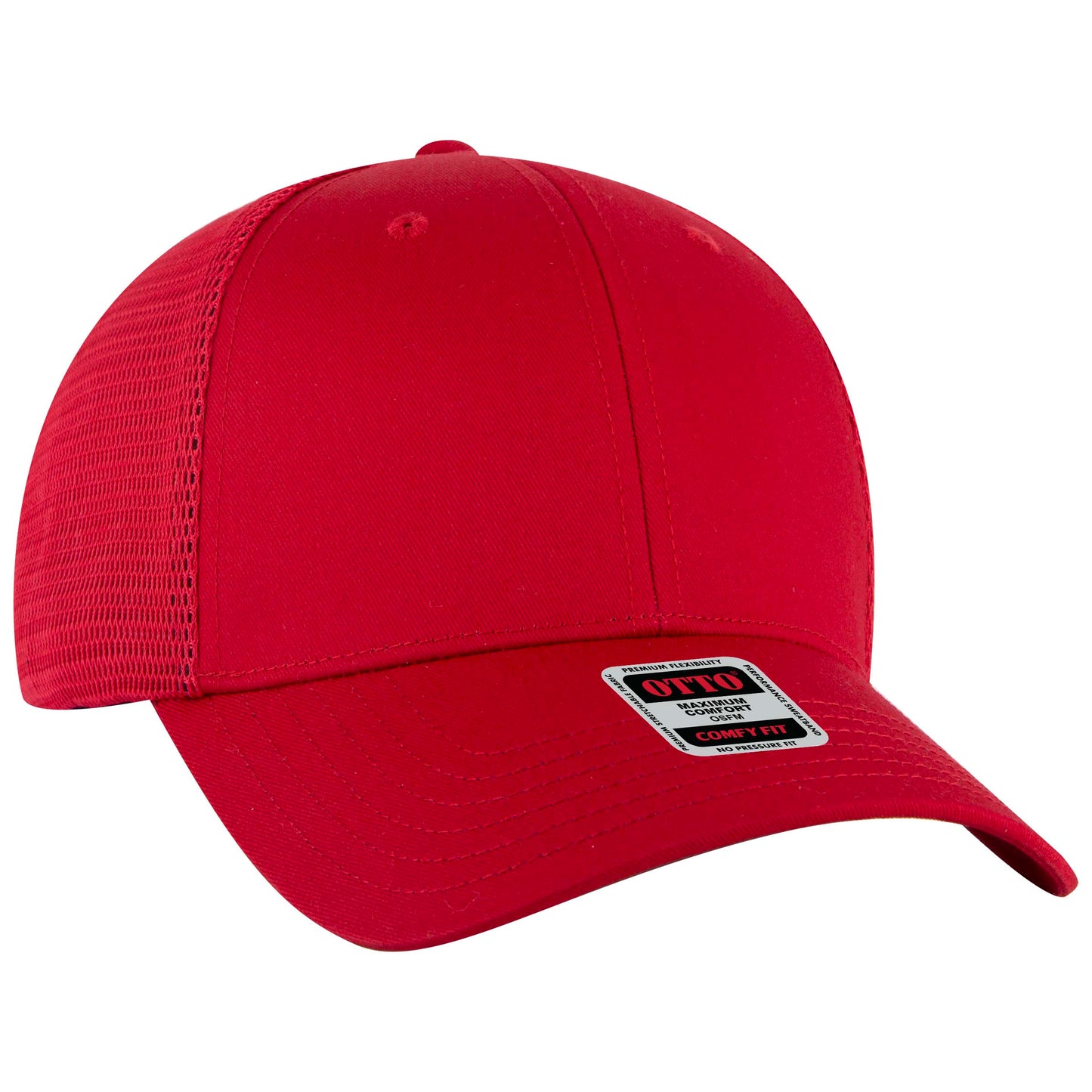 OTTO CAP "OTTO COMFY FIT" 6 Panel Low Profile Mesh Back Trucker Hat
