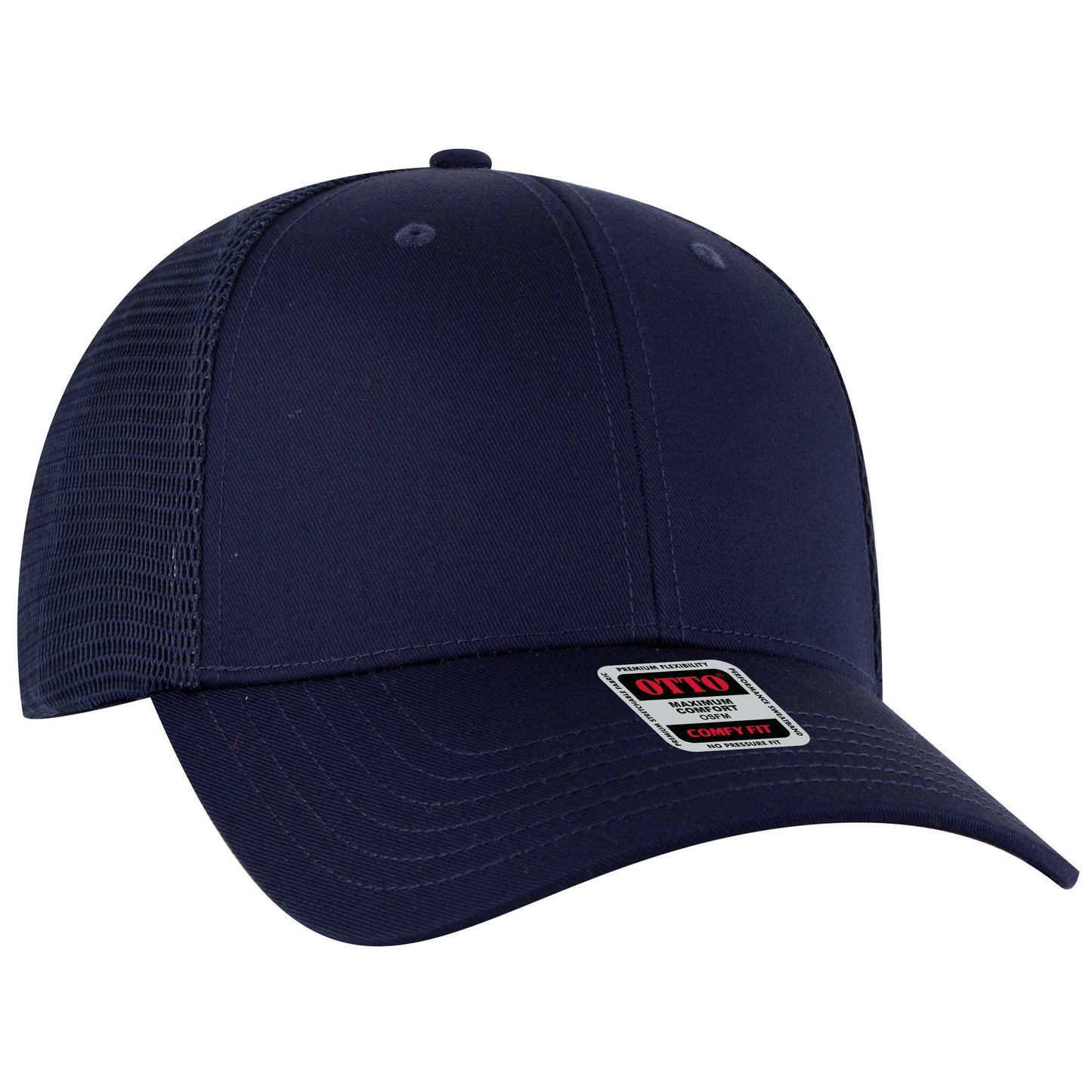 OTTO CAP "OTTO COMFY FIT" 6 Panel Low Profile Mesh Back Trucker Hat