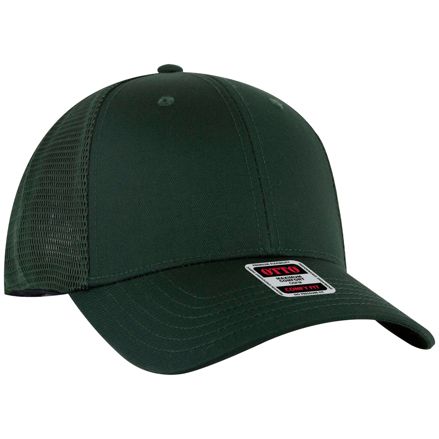 OTTO CAP "OTTO COMFY FIT" 6 Panel Low Profile Mesh Back Trucker Hat