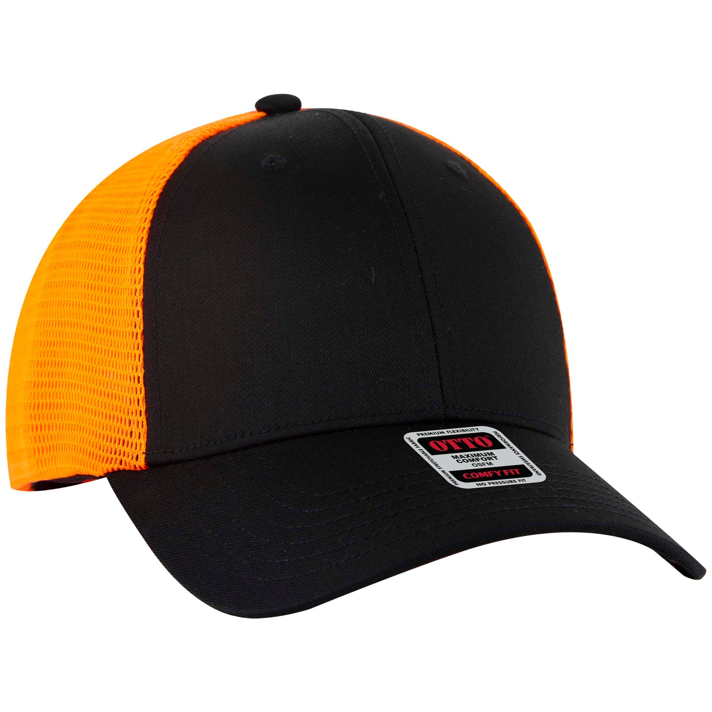 OTTO CAP "OTTO COMFY FIT" 6 Panel Low Profile Mesh Back Trucker Hat