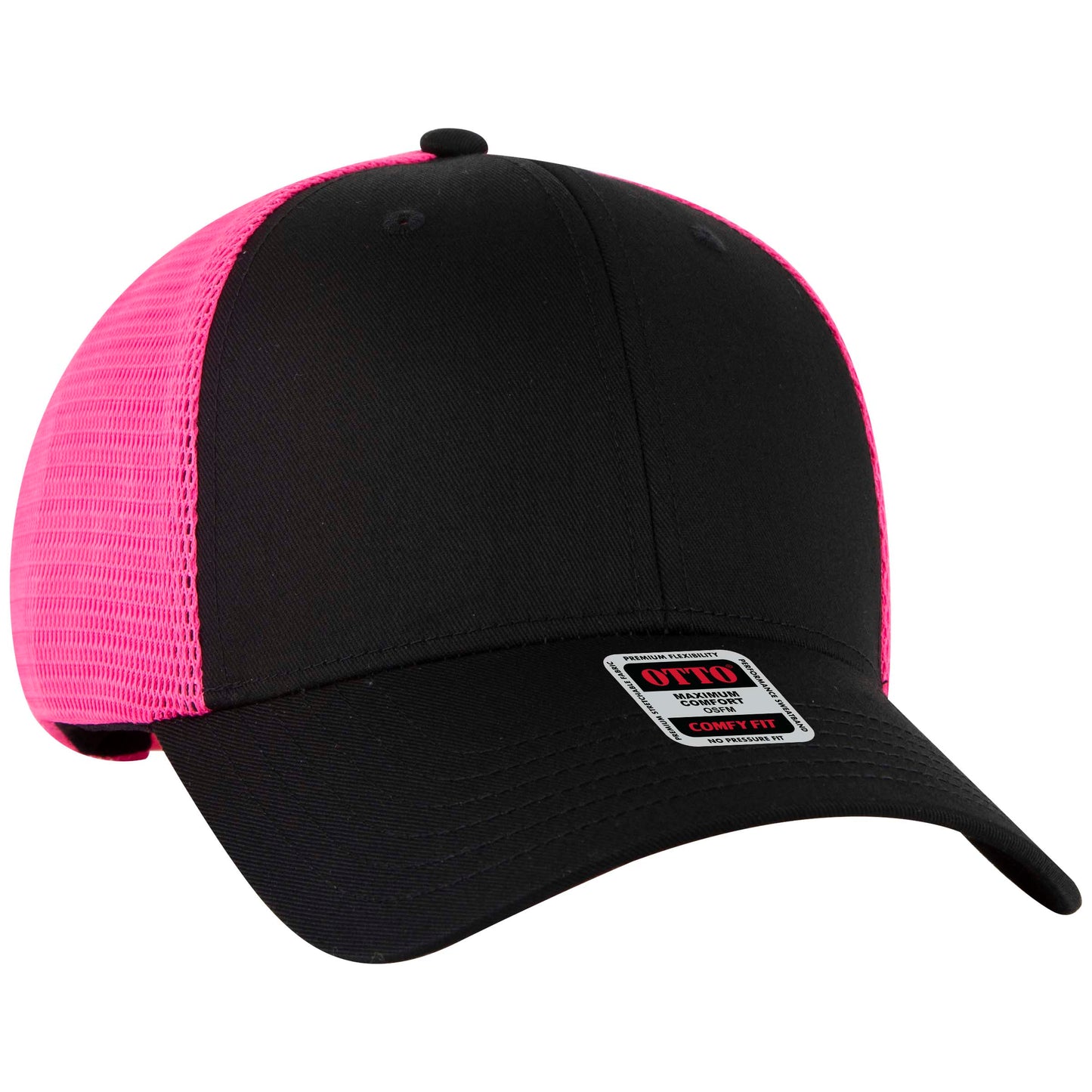 OTTO CAP "OTTO COMFY FIT" 6 Panel Low Profile Mesh Back Trucker Hat