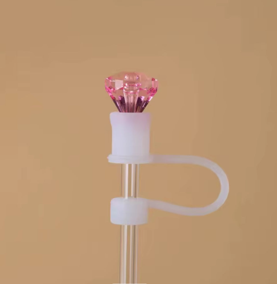 Diamond Shaped Straw Toppers