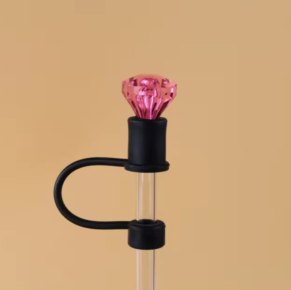 Diamond Shaped Straw Toppers