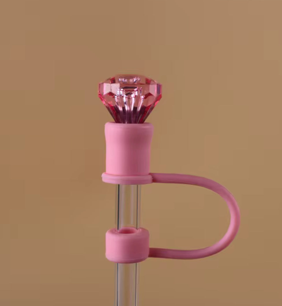 Diamond Shaped Straw Toppers