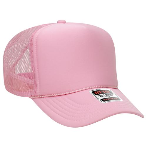 OTTO CAP 5 Panel High Crown Mesh Back Trucker Hat