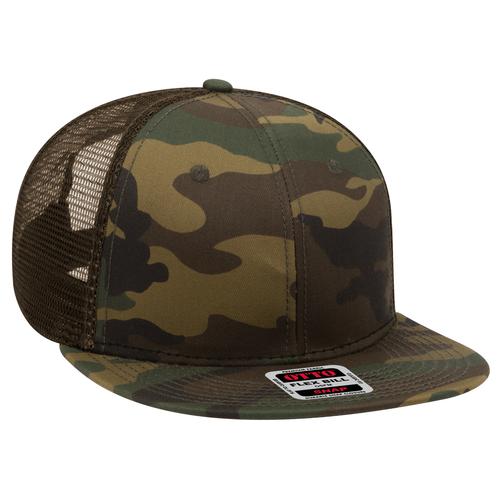 OTTO CAP "OTTO SNAP" 6 Panel Pro Style Mesh Back Trucker Snapback Hat