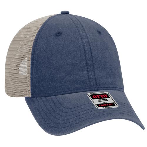 OTTO CAP "OTTO COMFY FIT" 6 Panel Low Profile Mesh Back Trucker Hat