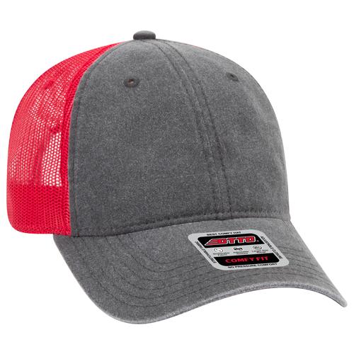 OTTO CAP "OTTO COMFY FIT" 6 Panel Low Profile Mesh Back Trucker Hat