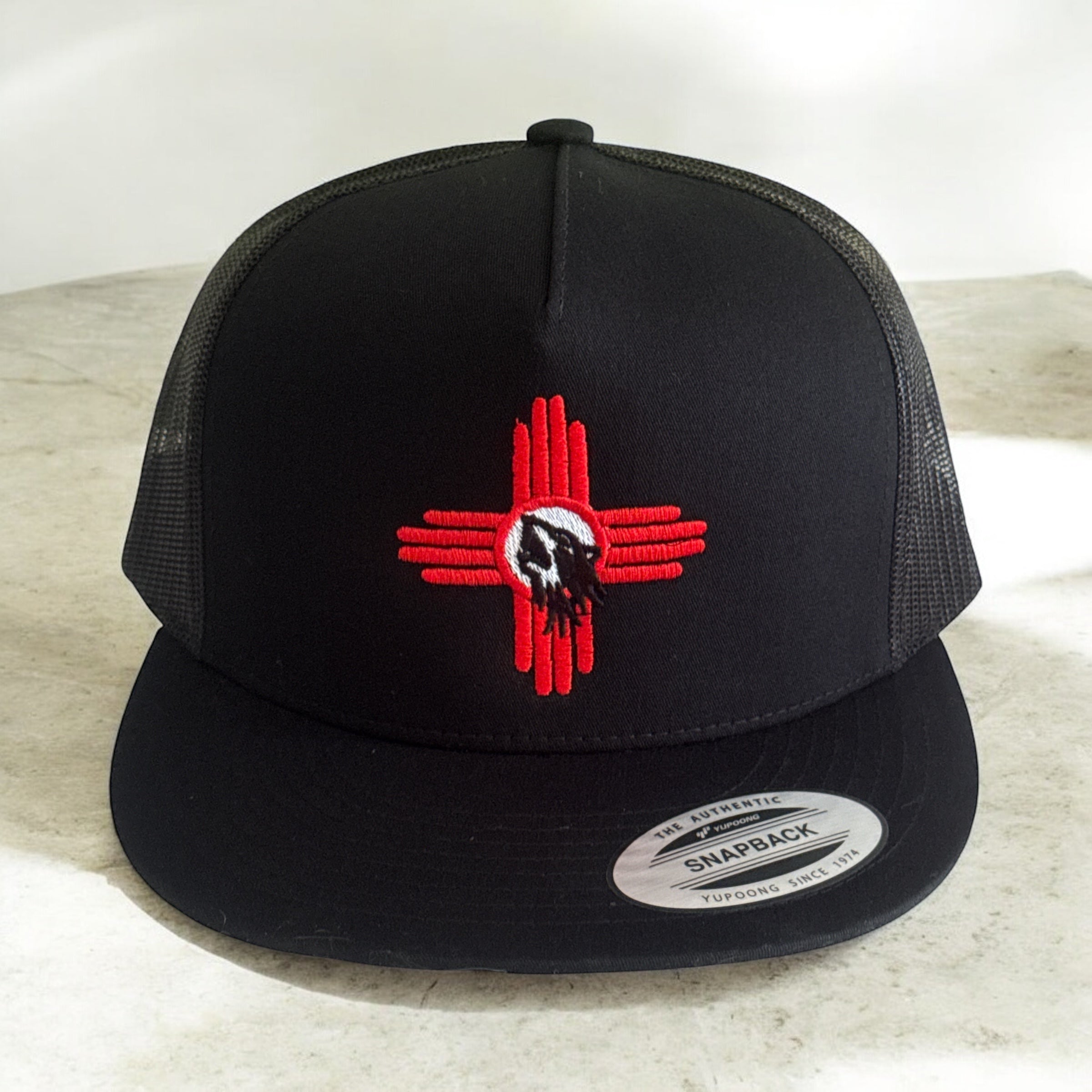 Yupoong 6006 Flat Brim Caps
