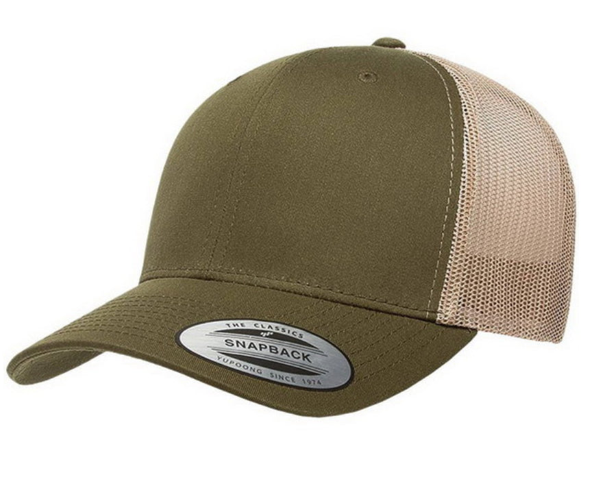 Yupoong Curved Bill Hat - Style 6606