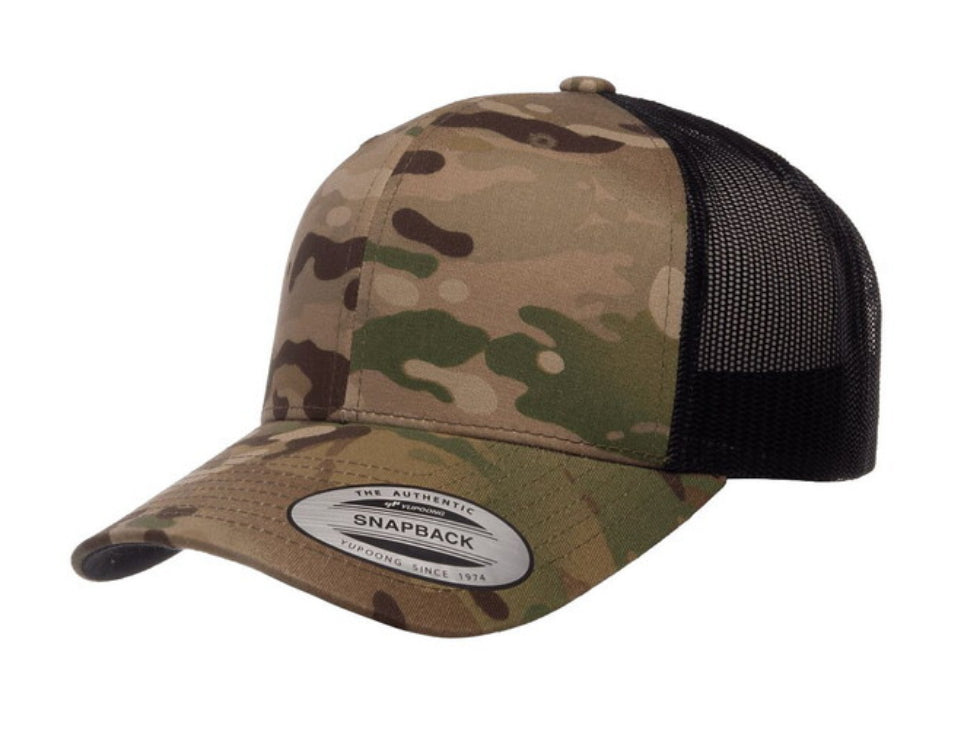 Yupoong Curved Bill Hat - Style 6606