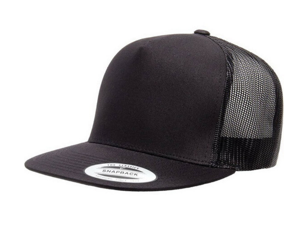 Yupoong Flat Bill Hat - Style 6006