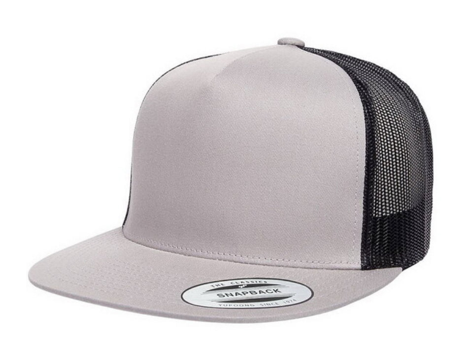 Yupoong Flat Bill Hat - Style 6006