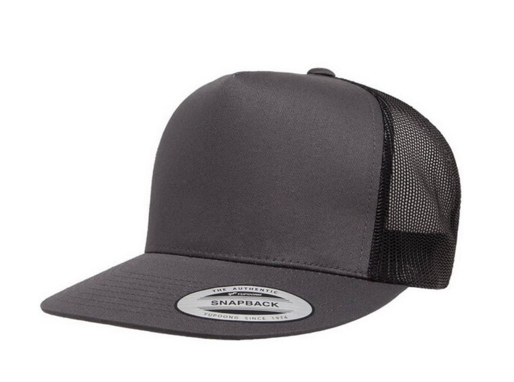 Yupoong Flat Bill Hat - Style 6006