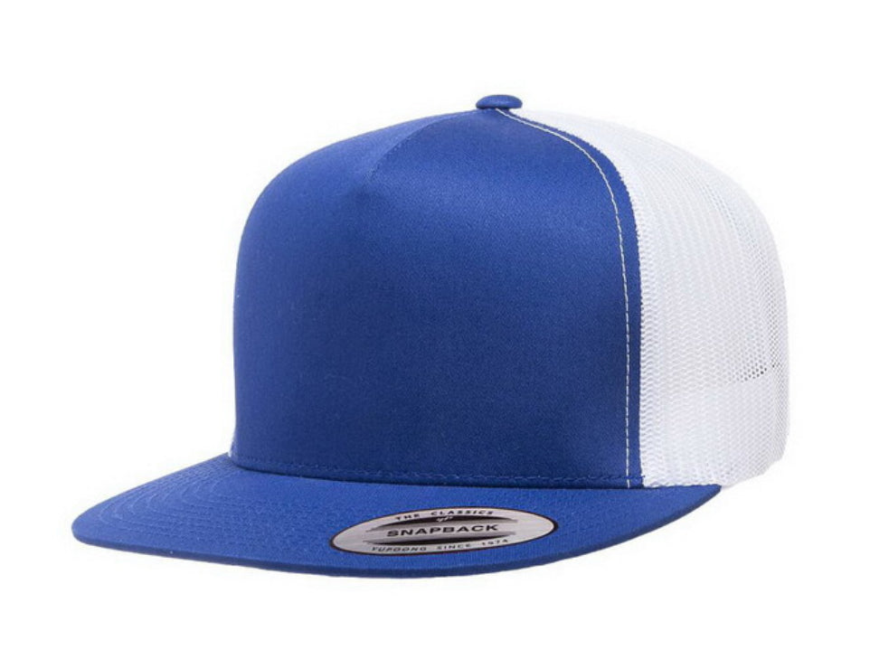 Yupoong Flat Bill Hat - Style 6006