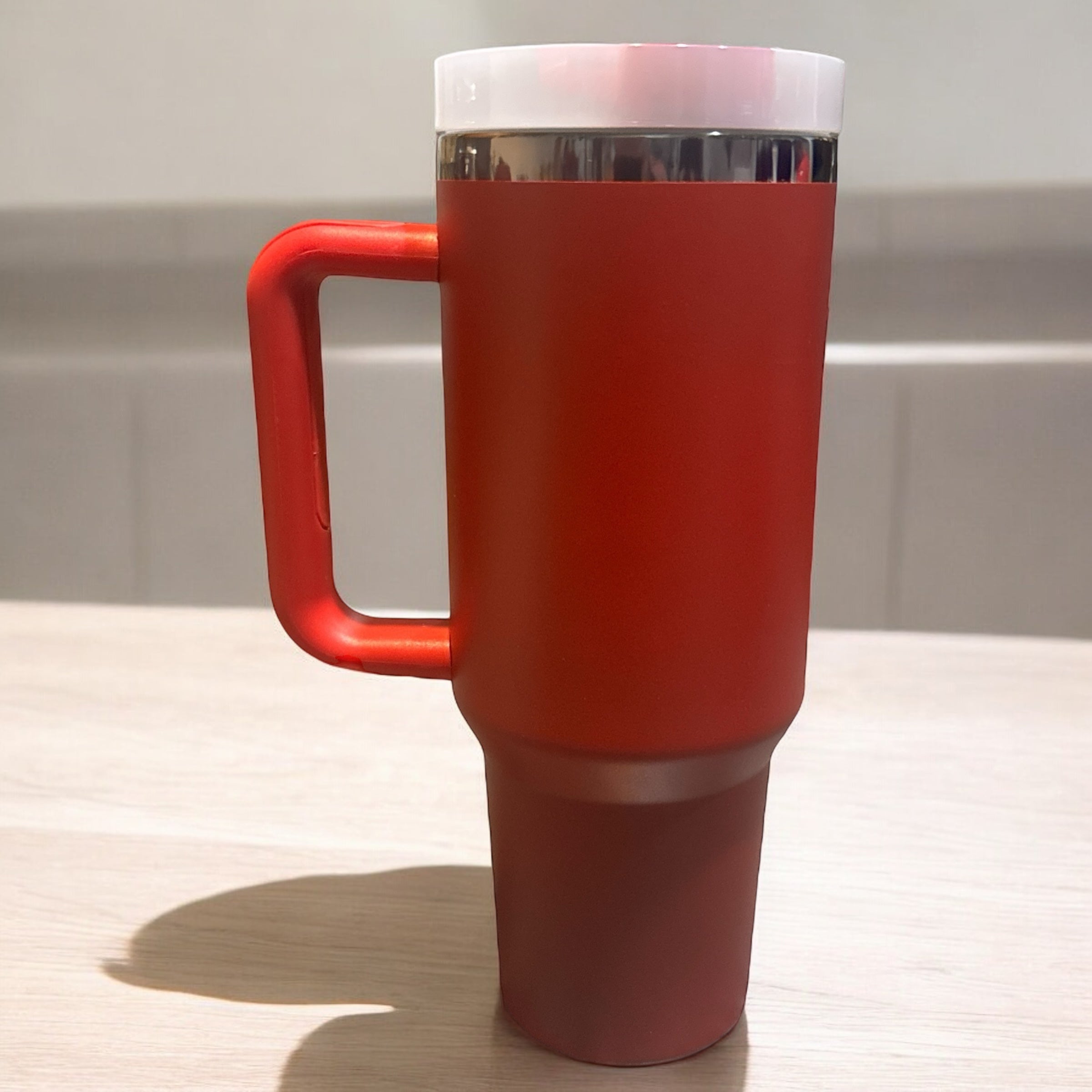 40oz Stainless Steel Tumbler - Dark Chrome Underlay