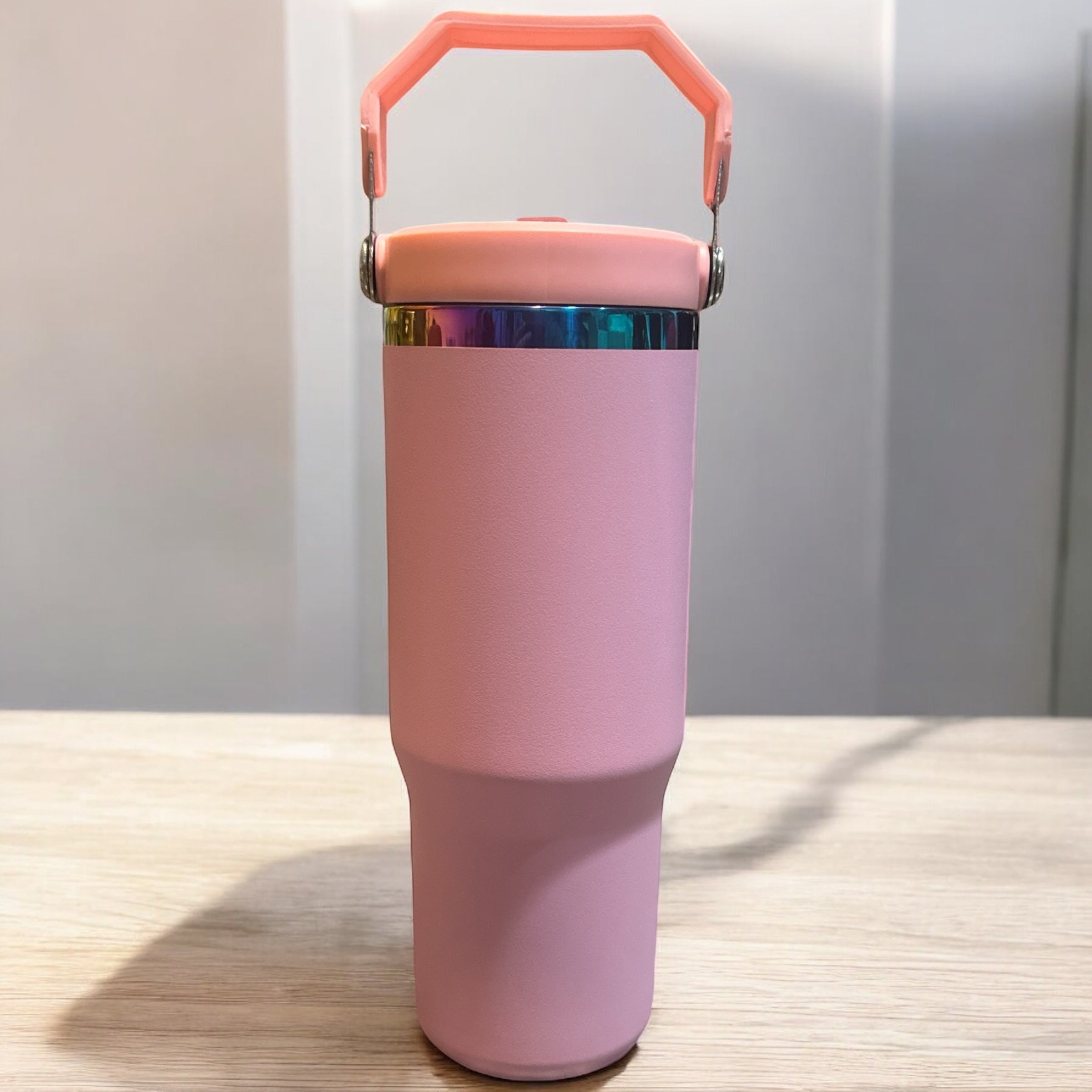 30oz Stainless Steel Tumblers - Rainbow Underlay