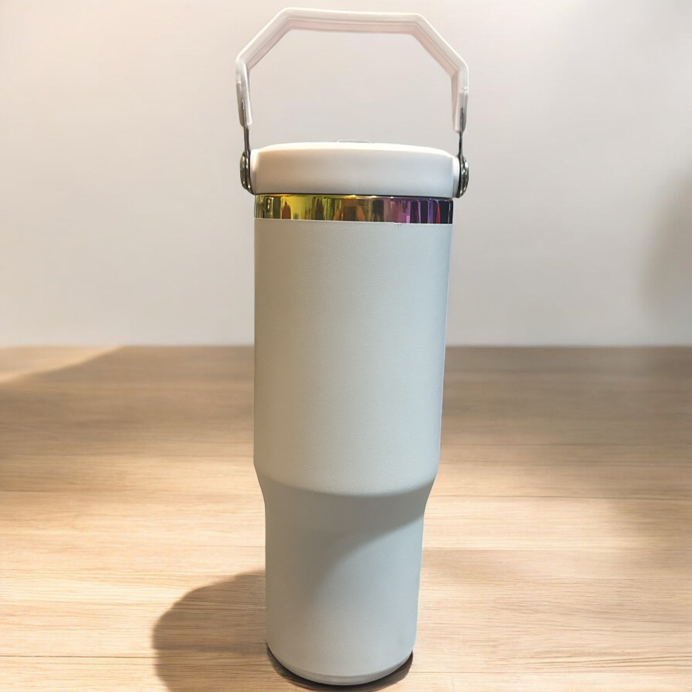 30oz Stainless Steel Tumblers - Rainbow Underlay