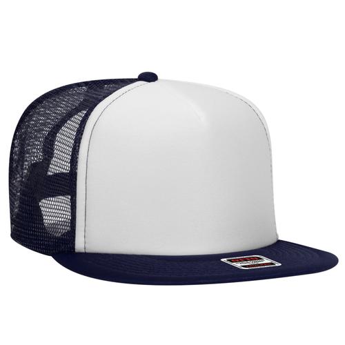 OTTO CAP "OTTO SNAP" 5 Panel High Crown Mesh Back Trucker Snapback Hat