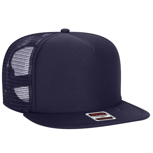 OTTO CAP "OTTO SNAP" 5 Panel High Crown Mesh Back Trucker Snapback Hat