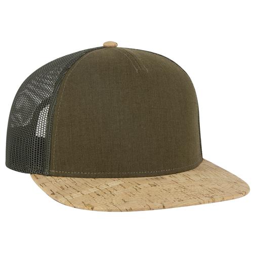 OTTO CAP "OTTO SNAP" 5 Panel Pro Style Mesh Back Trucker Snapback Hat