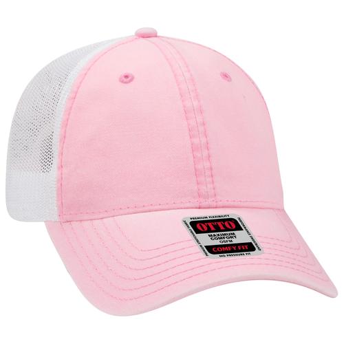 OTTO CAP "OTTO COMFY FIT" 6 Panel Low Profile Mesh Back Trucker Hat