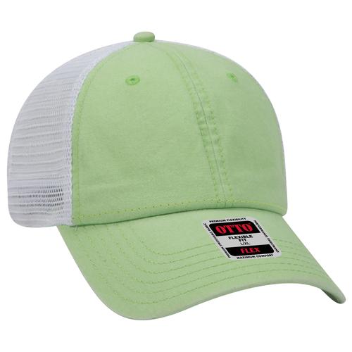 OTTO CAP "OTTO FLEX" 6 Panel Low Profile Mesh Back Trucker Hat