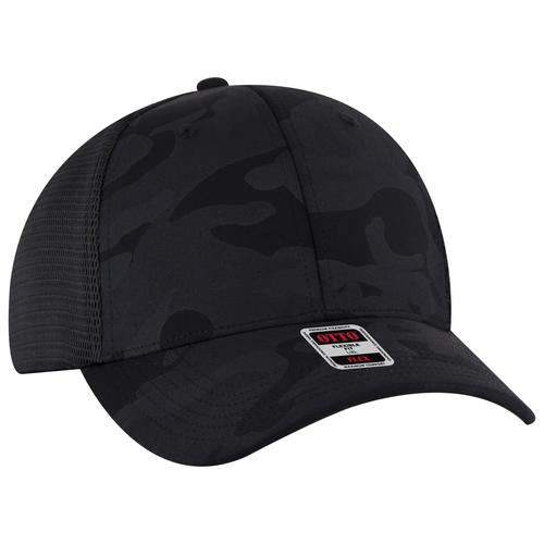 OTTO CAP "OTTO FLEX" 6 Panel Low Profile Mesh Back Trucker Hat