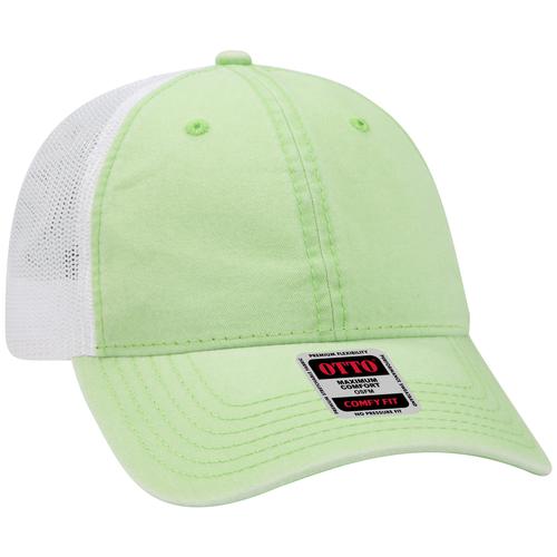 OTTO CAP "OTTO COMFY FIT" 6 Panel Low Profile Mesh Back Trucker Hat