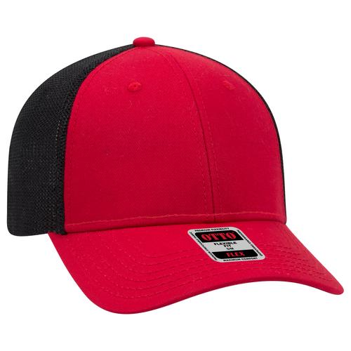 OTTO CAP "OTTO FLEX" 6 Panel Low Profile Mesh Back Trucker Hat