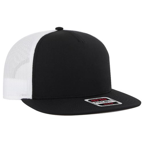 OTTO CAP "OTTO SNAP" 5 Panel Pro Style Mesh Back Trucker Snapback Hat