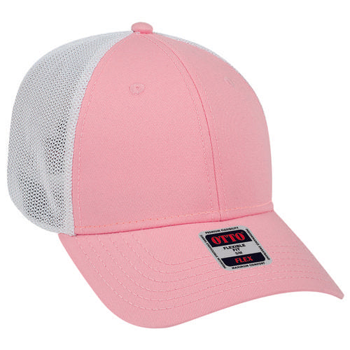 OTTO CAP "OTTO FLEX" 6 Panel Low Profile Mesh Back Trucker Hat
