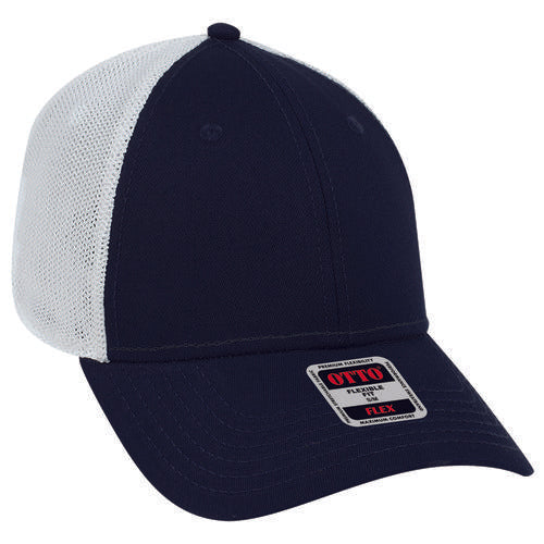 OTTO CAP "OTTO FLEX" 6 Panel Low Profile Mesh Back Trucker Hat