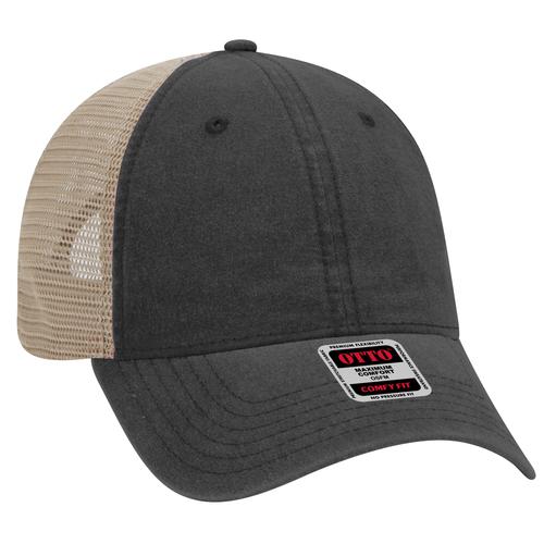 OTTO CAP "OTTO COMFY FIT" 6 Panel Low Profile Mesh Back Trucker Hat