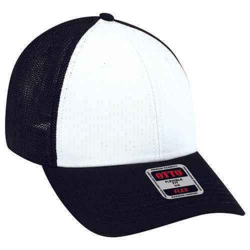 OTTO CAP "OTTO FLEX" 6 Panel Low Profile Mesh Back Trucker Hat