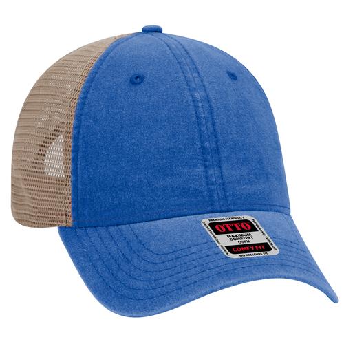 OTTO CAP "OTTO COMFY FIT" 6 Panel Low Profile Mesh Back Trucker Hat