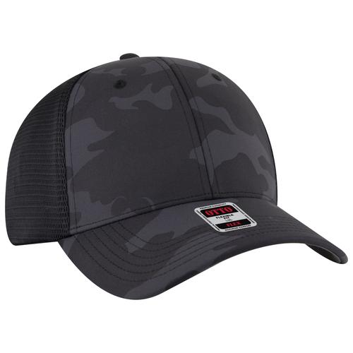 OTTO CAP "OTTO FLEX" 6 Panel Low Profile Mesh Back Trucker Hat